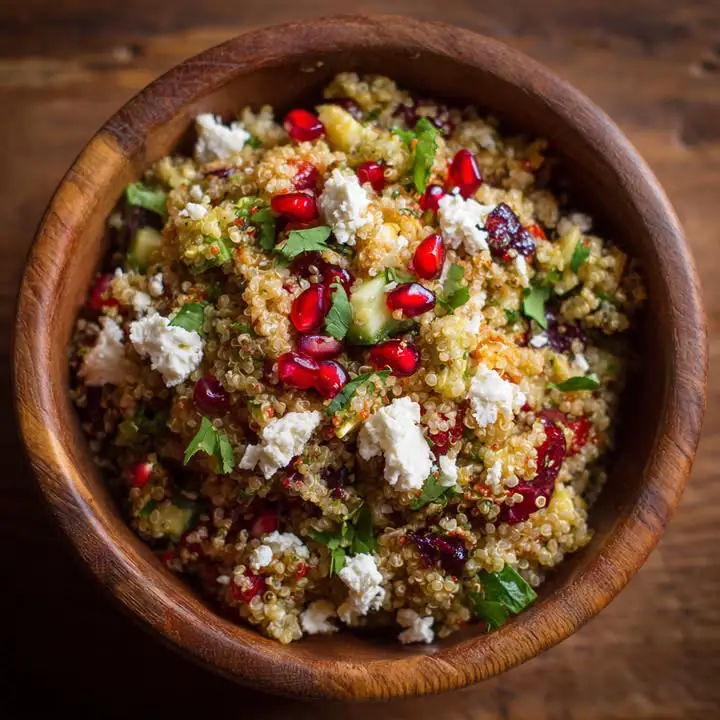 Quinoa Feta Salade
