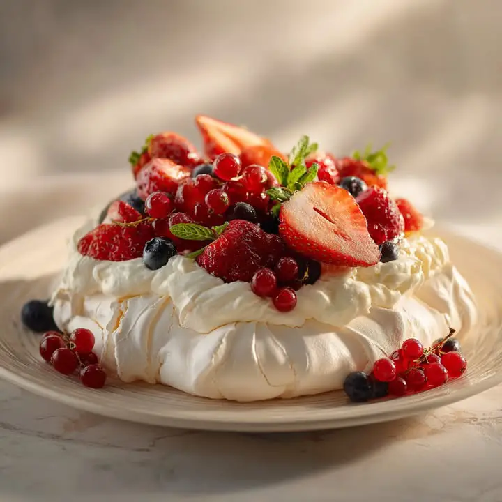 Rode Vruchten Pavlova