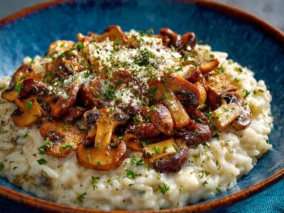 Romige Champignon Risotto: Het Snelste & Savoureus Recept