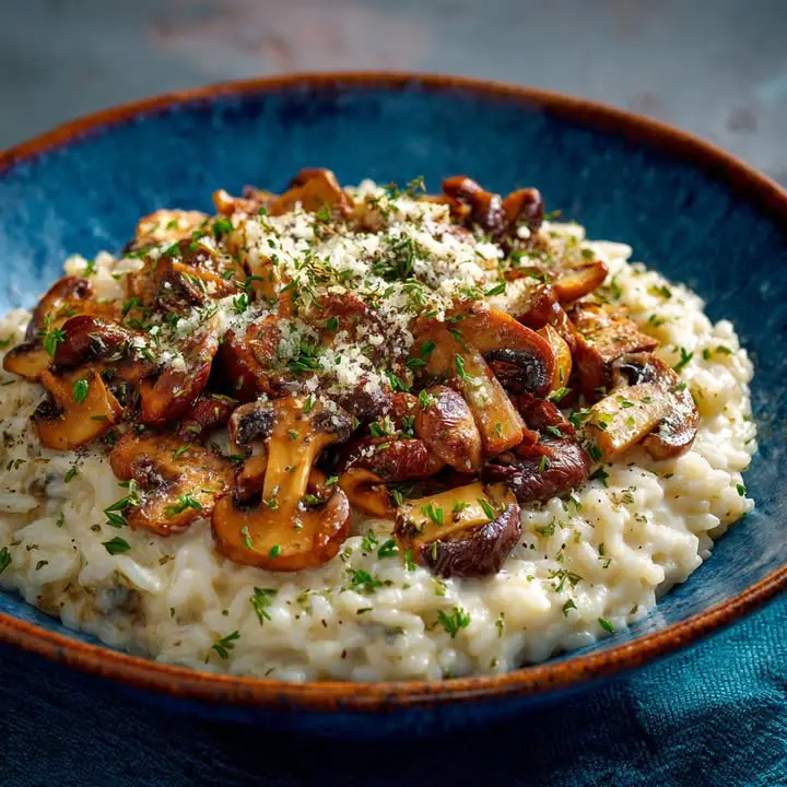 Romige Champignon Risotto
