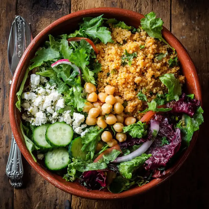 Salade Boulgour Kruidig