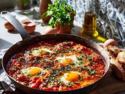 Shakshuka met Eieren: Het Makkelijke & Lekkerste Ontbijtrecept