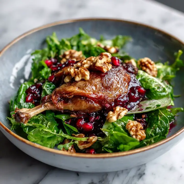 Tiède Eendensalade Noten