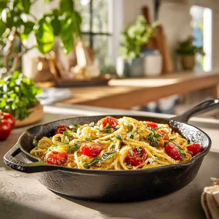 Tomaten Spaghetti Parmezaan