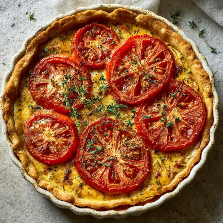 Tonijn Tomaat Tarte