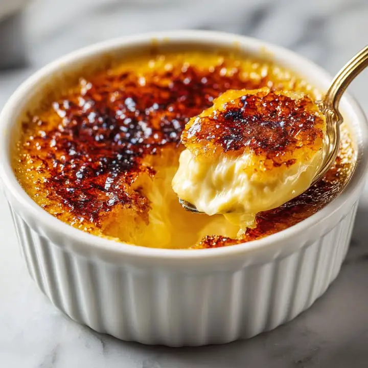 Traditionele Vanille Crème Brûlée