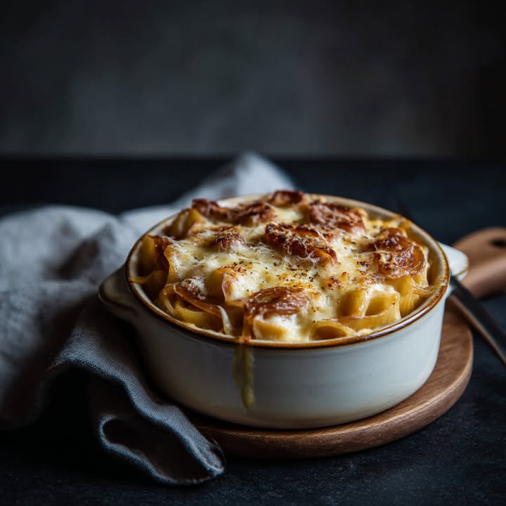 Uienpasta Soepgerecht