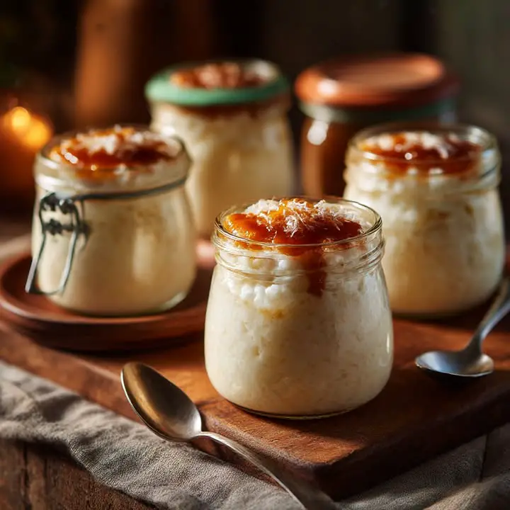 Vanille Caramel Rijstpudding