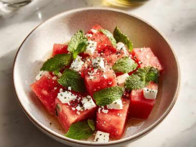 Watermeloen Feta Salade: Het Meest Verfrissende Recept Van Het Jaar!