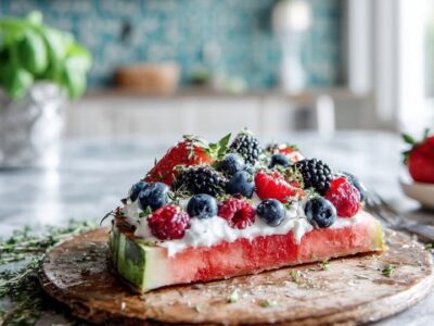 Watermeloen Fruitpizza Recept: Simpel & Heerlijk