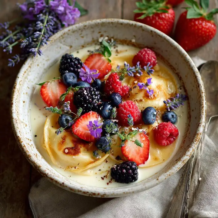 Zoete Ricotta Ravioles
