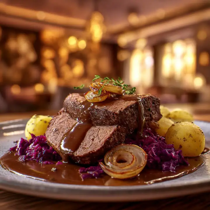 Zuurbraten Met Saus