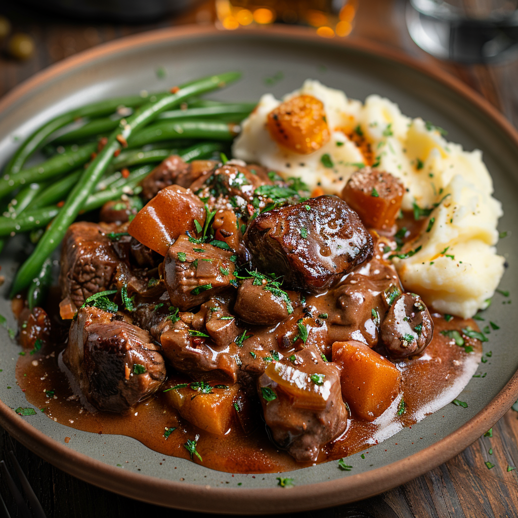 bœuf bourguignon recept