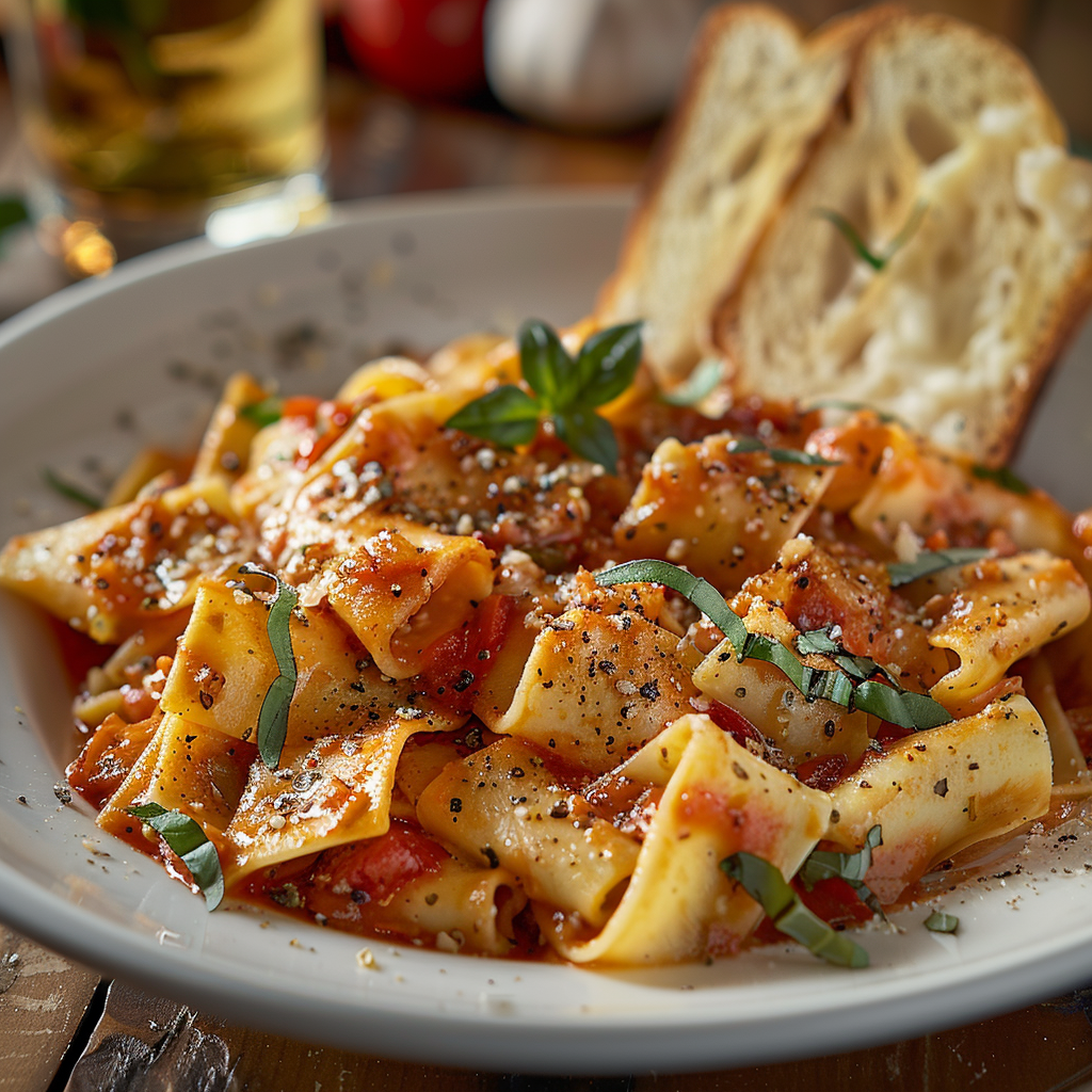 pappardelle recept