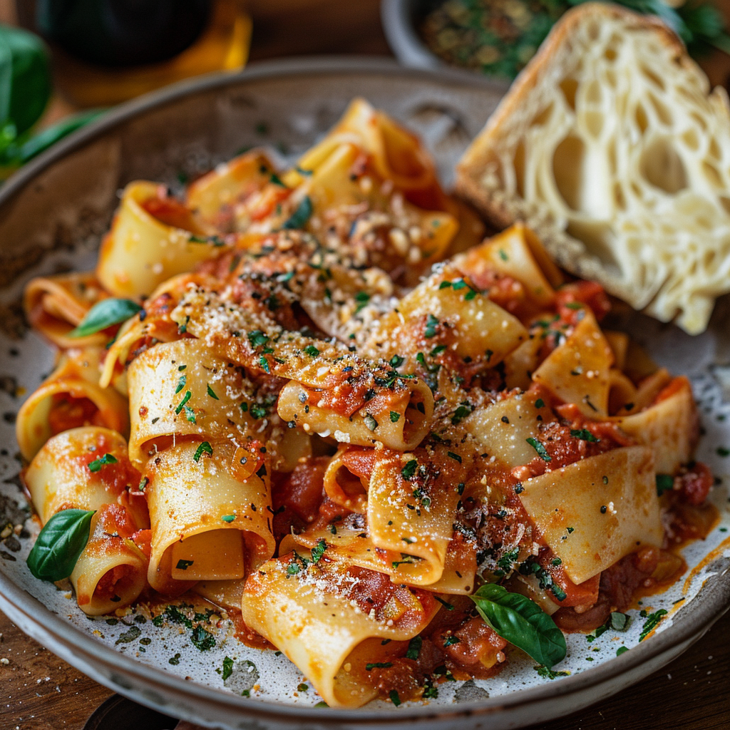 pappardelle recept