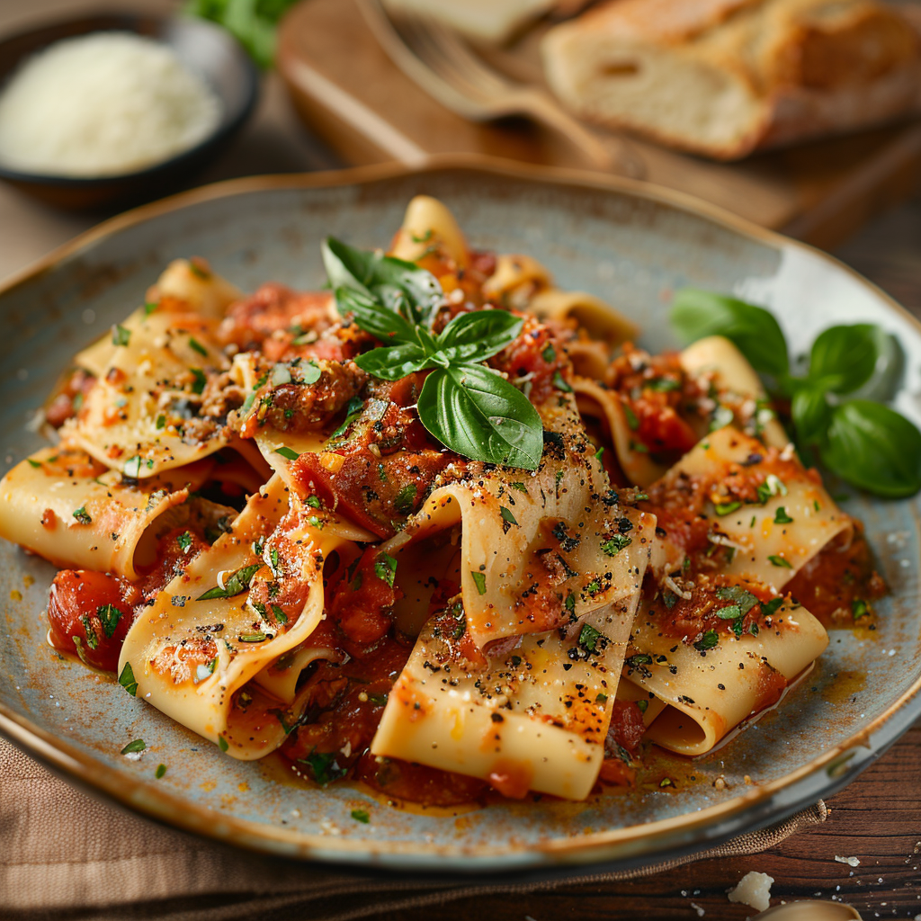 pappardelle recept