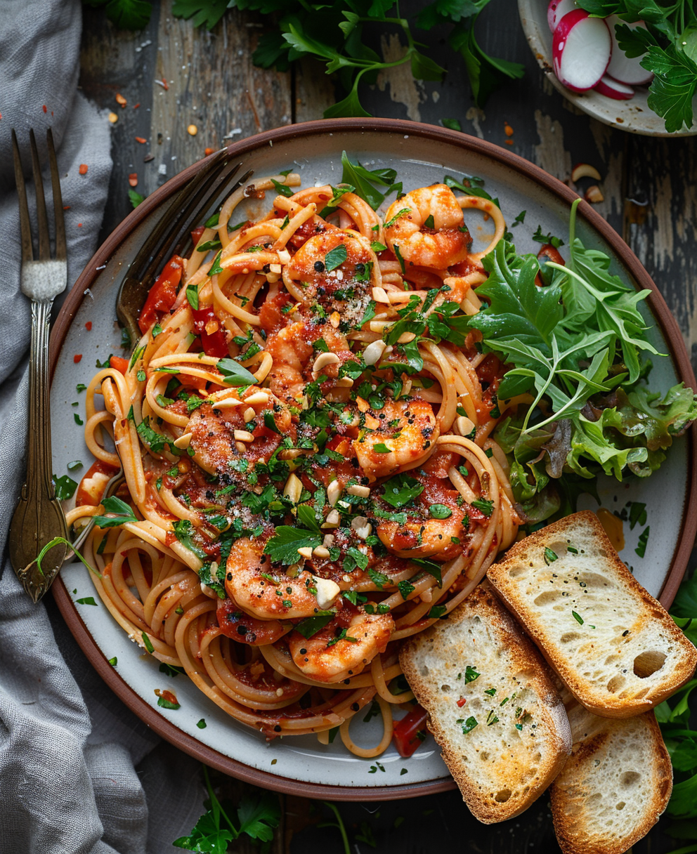 pasta arrabiata recept