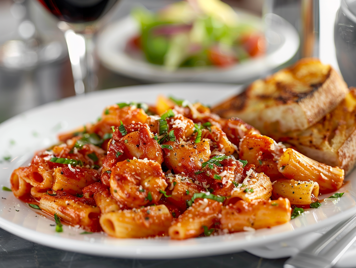 pasta arrabiata recept