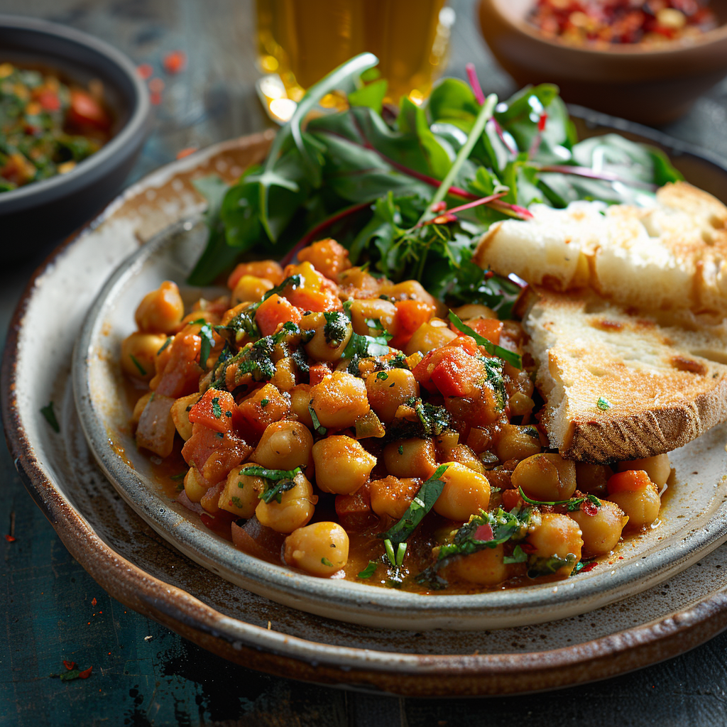 recept met kikkererwten