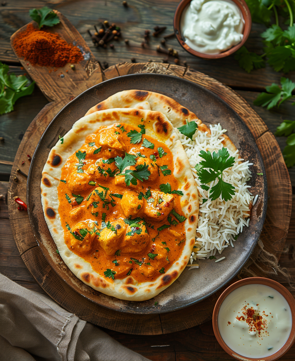 recept met naanbrood