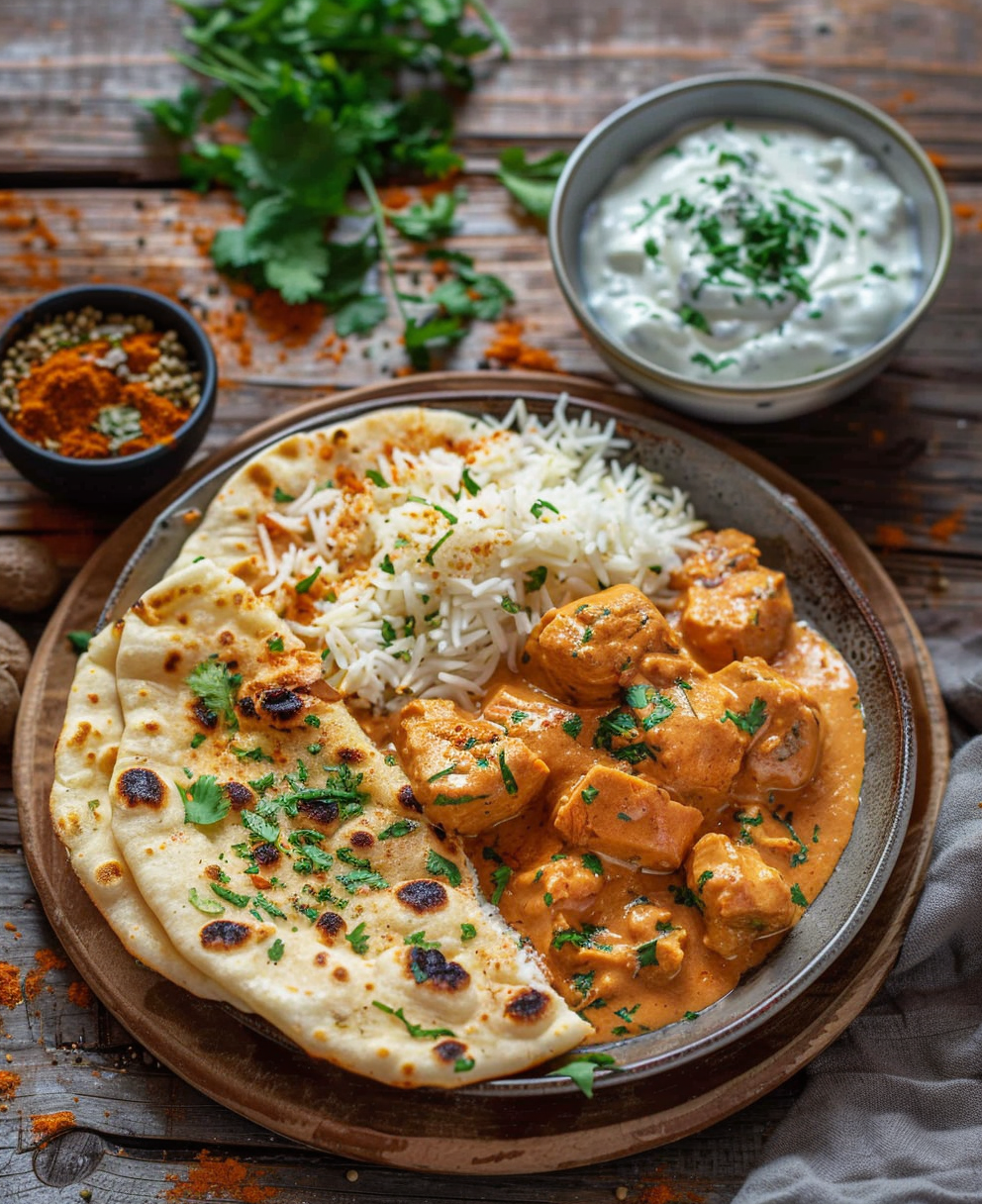 recept met naanbrood