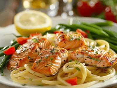 Recept met pasta en zalm: Snel en heerlijk klaar in 20 minuten!