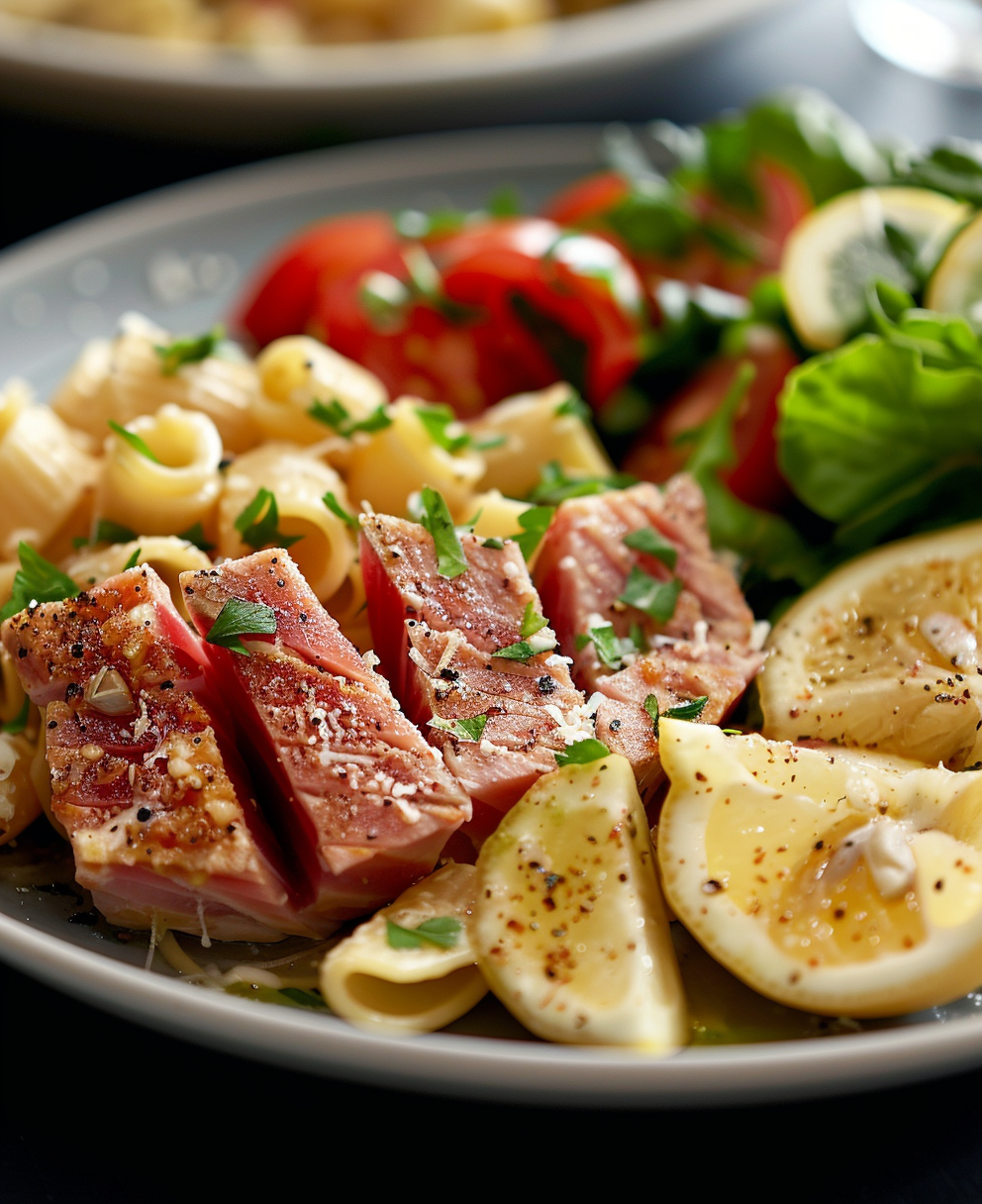 recept met tonijn en pasta