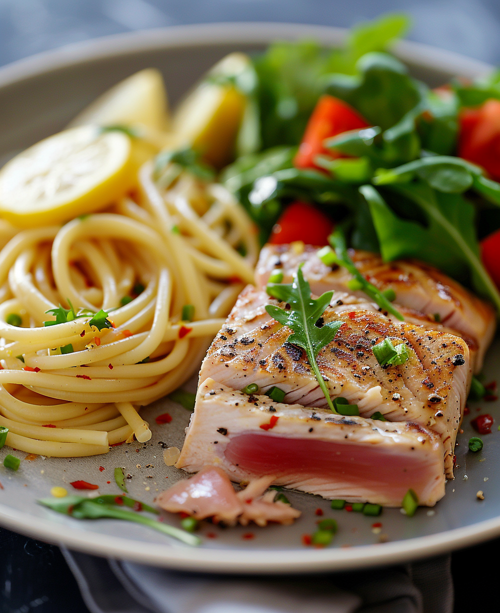recept met tonijn en pasta