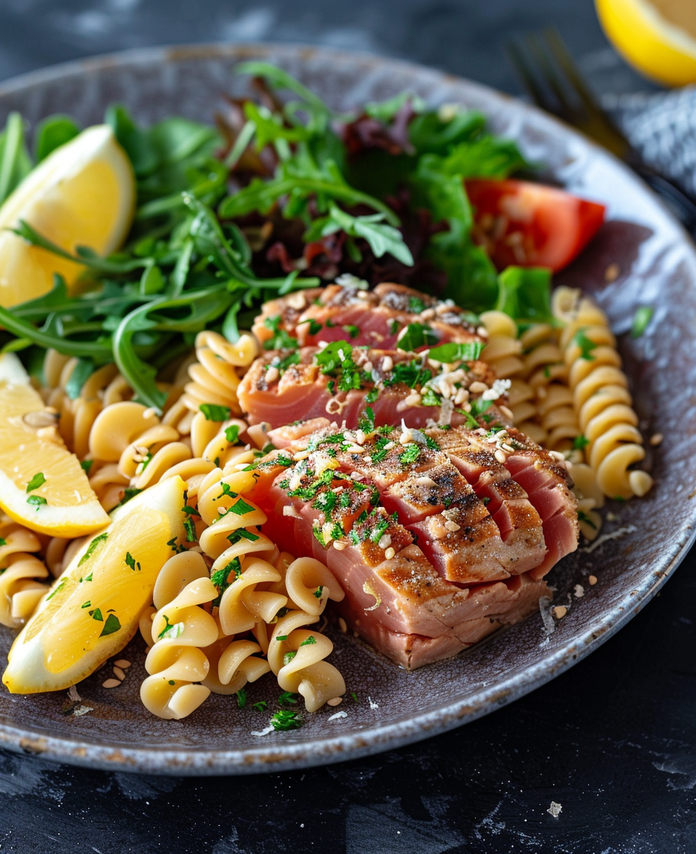recept met tonijn en pasta