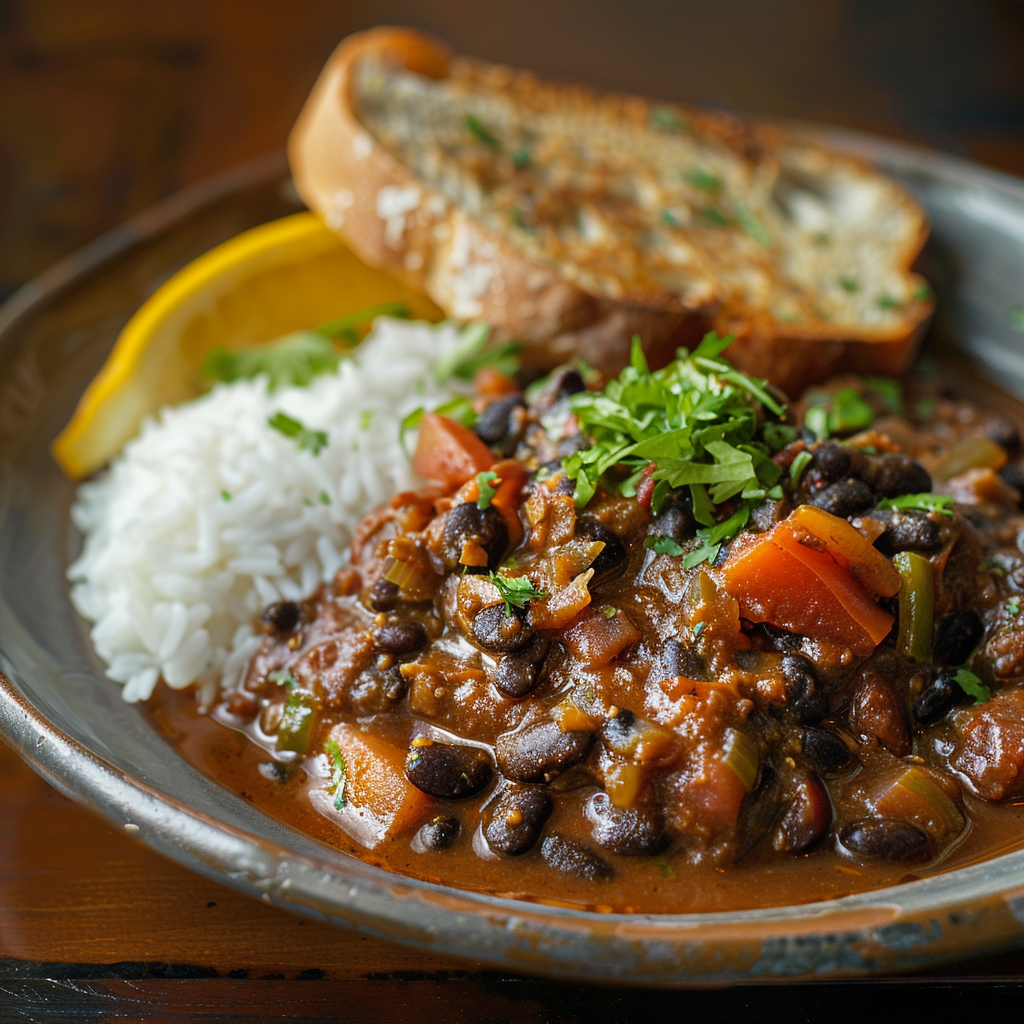 recept met zwarte bonen