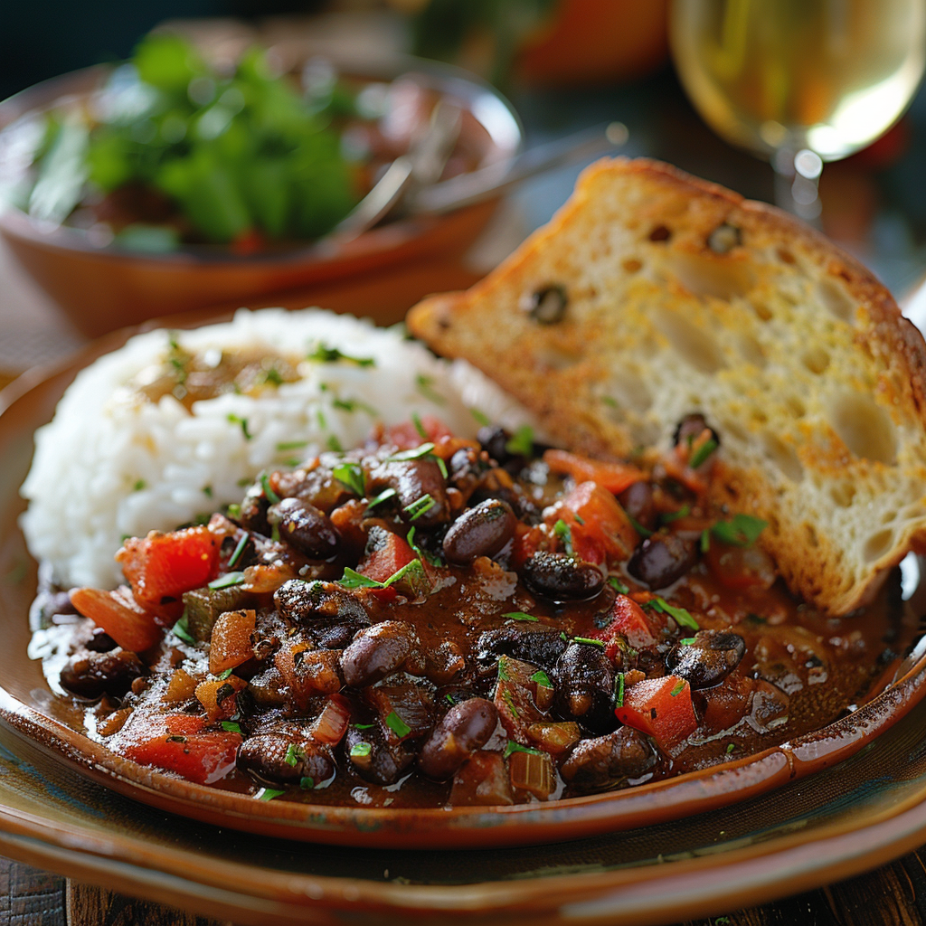 recept met zwarte bonen