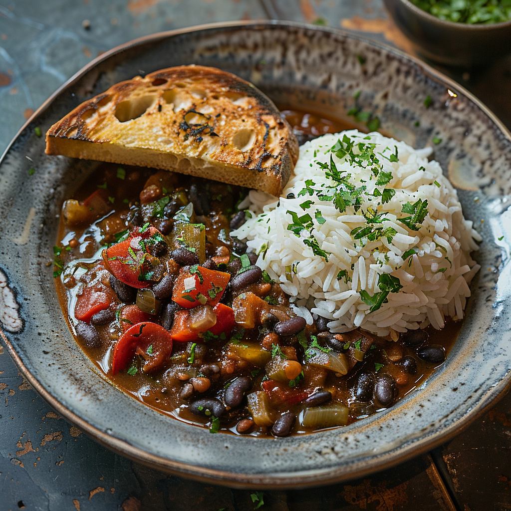 recept met zwarte bonen