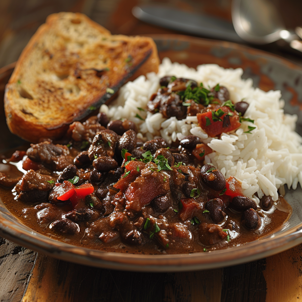 recept met zwarte bonen