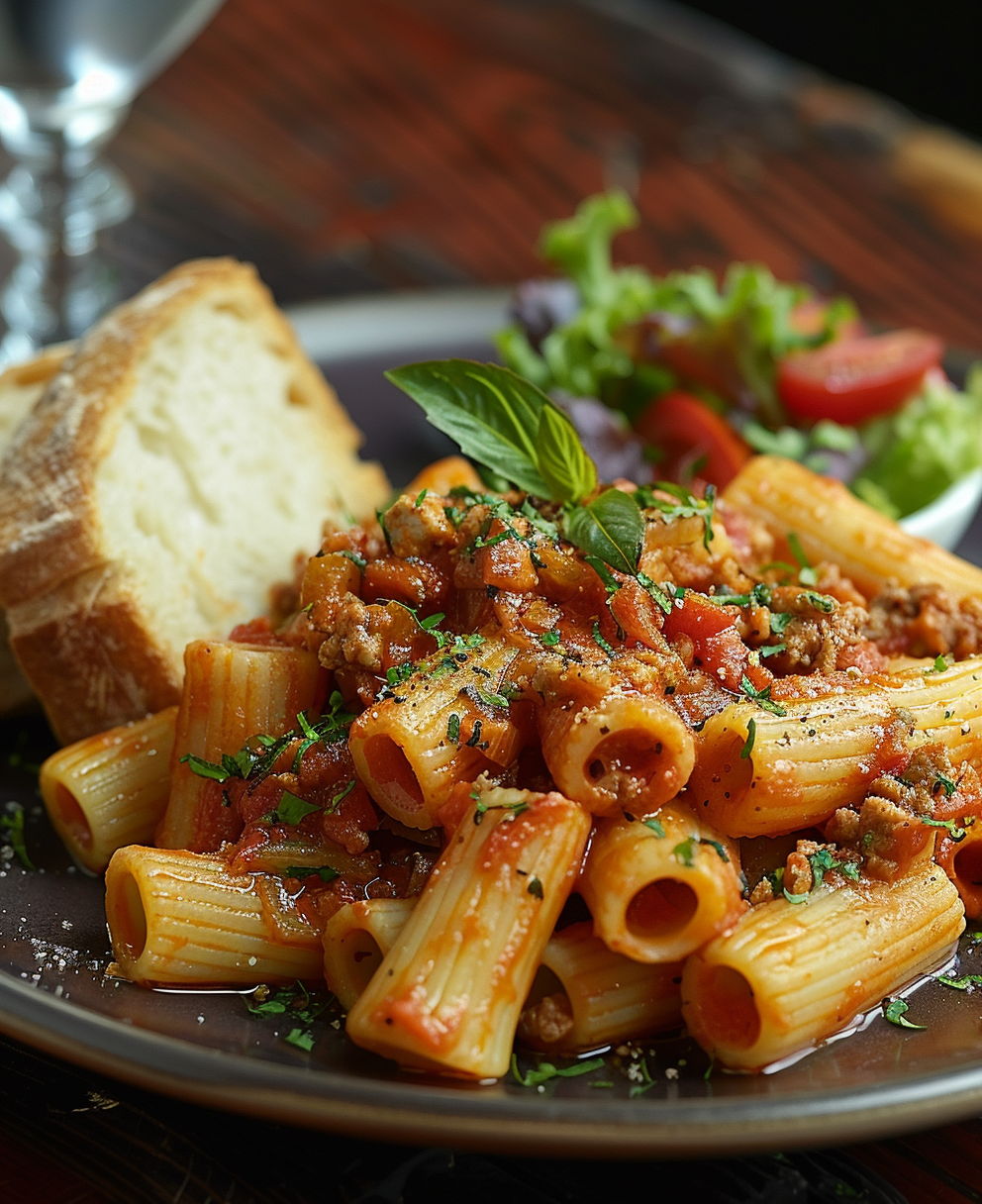 recept pasta arrabiata