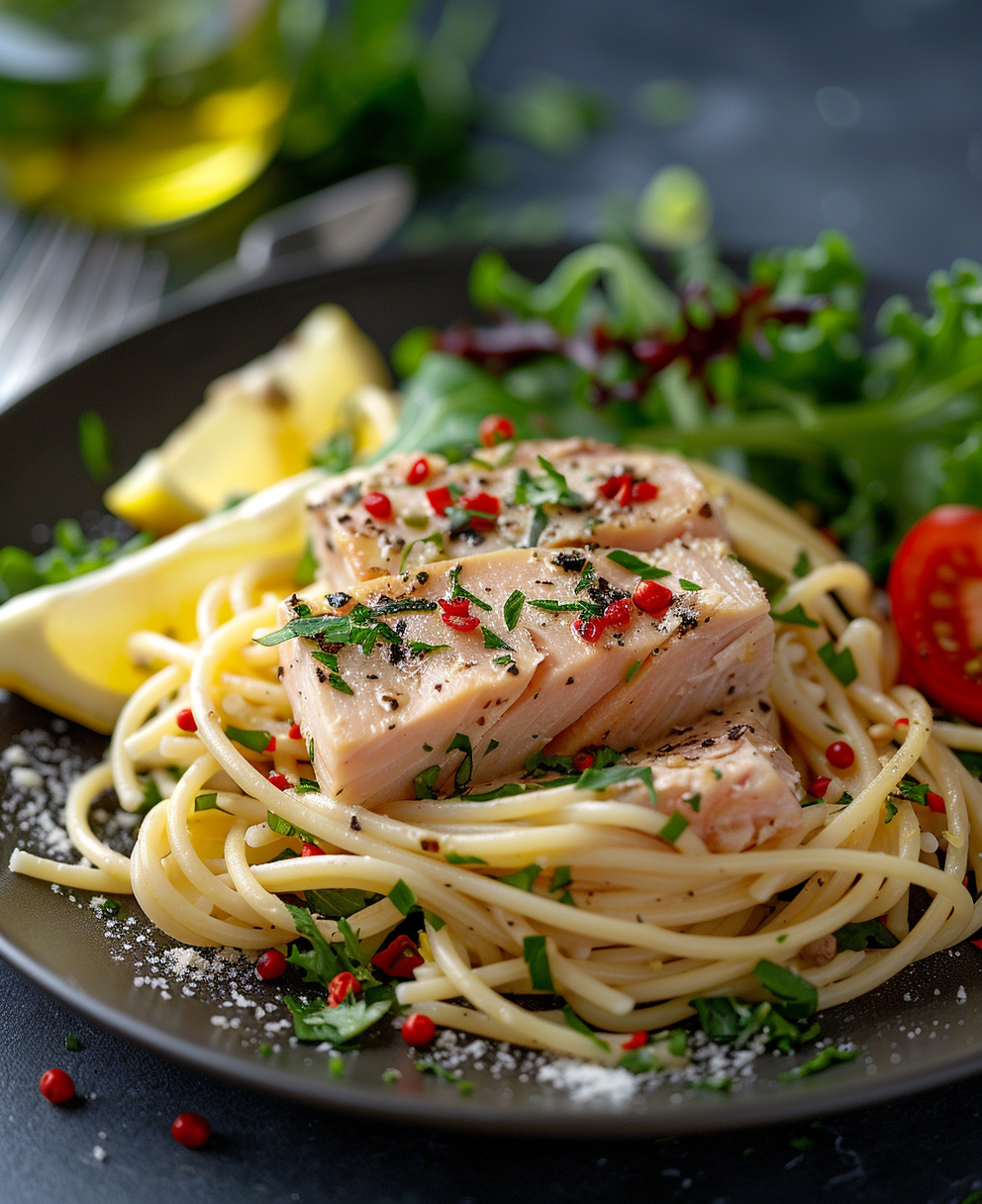 recept pasta tonijn