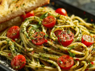 Recept Spaghetti Pesto: Snel en Heerlijk klaar in 20 minuten!