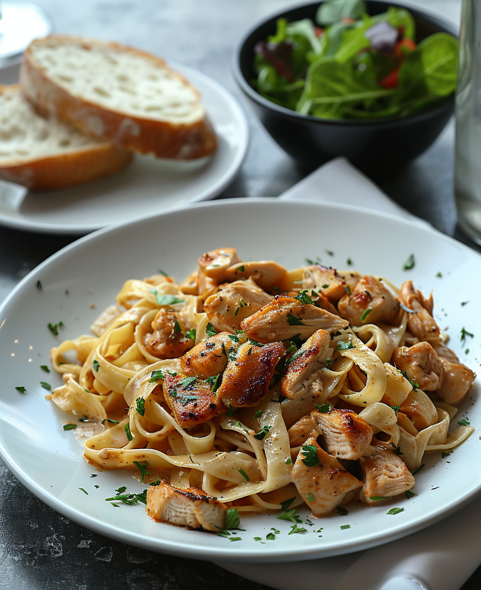 tagliatelle recepten met kip