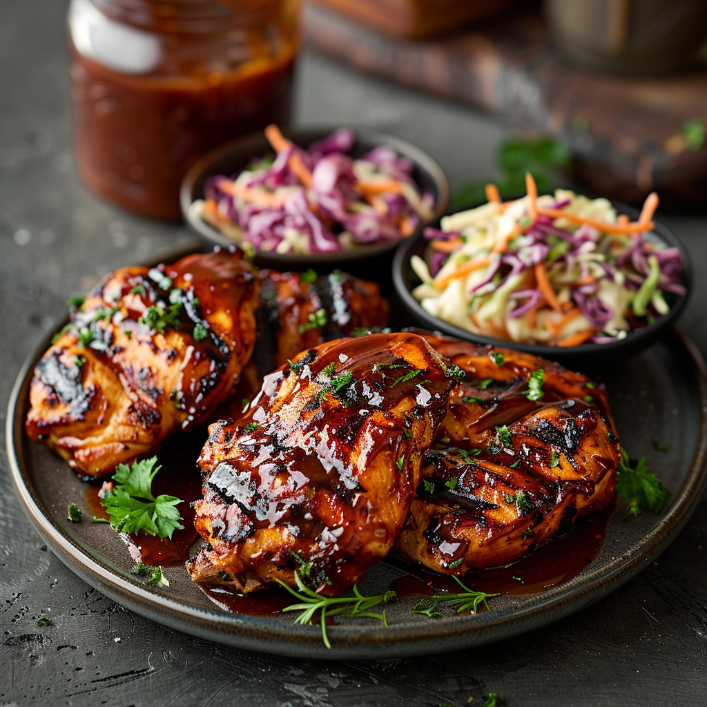 Barbecuesaus huisgemaakt met whisky en rook