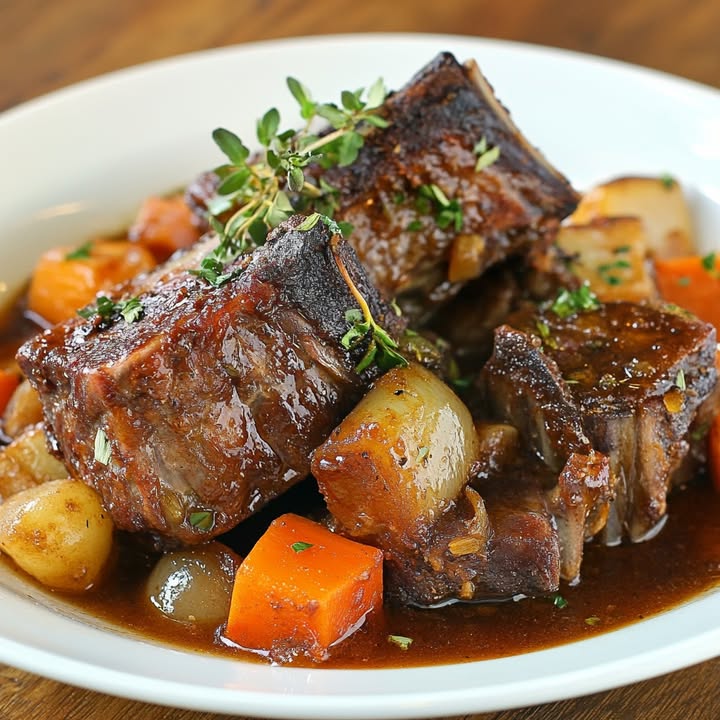 Boeuf Côtes Groenten