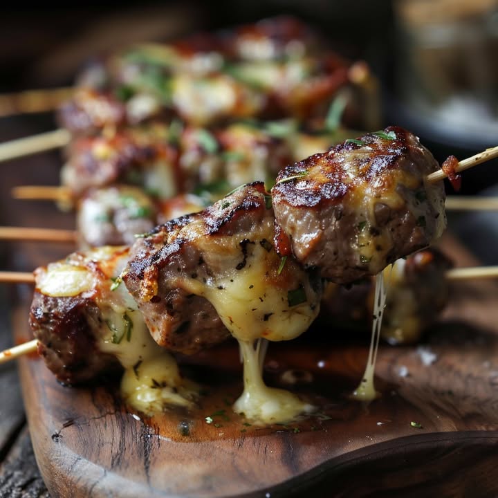Boeuf Kaasbrochettes Smaken