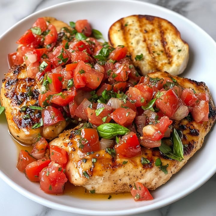 Bruschetta Kip Filet