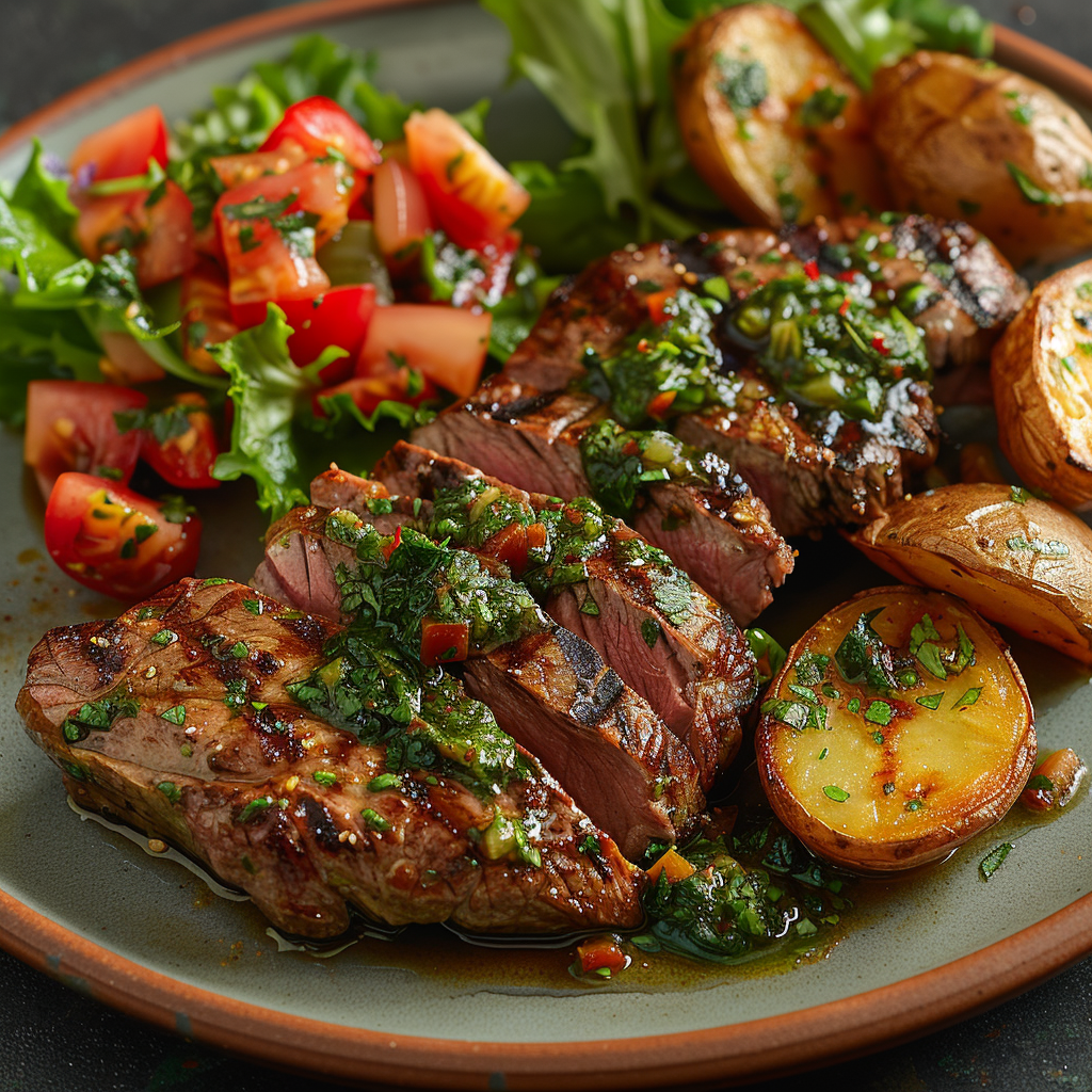 Chimichurri-saus voor gegrild vlees