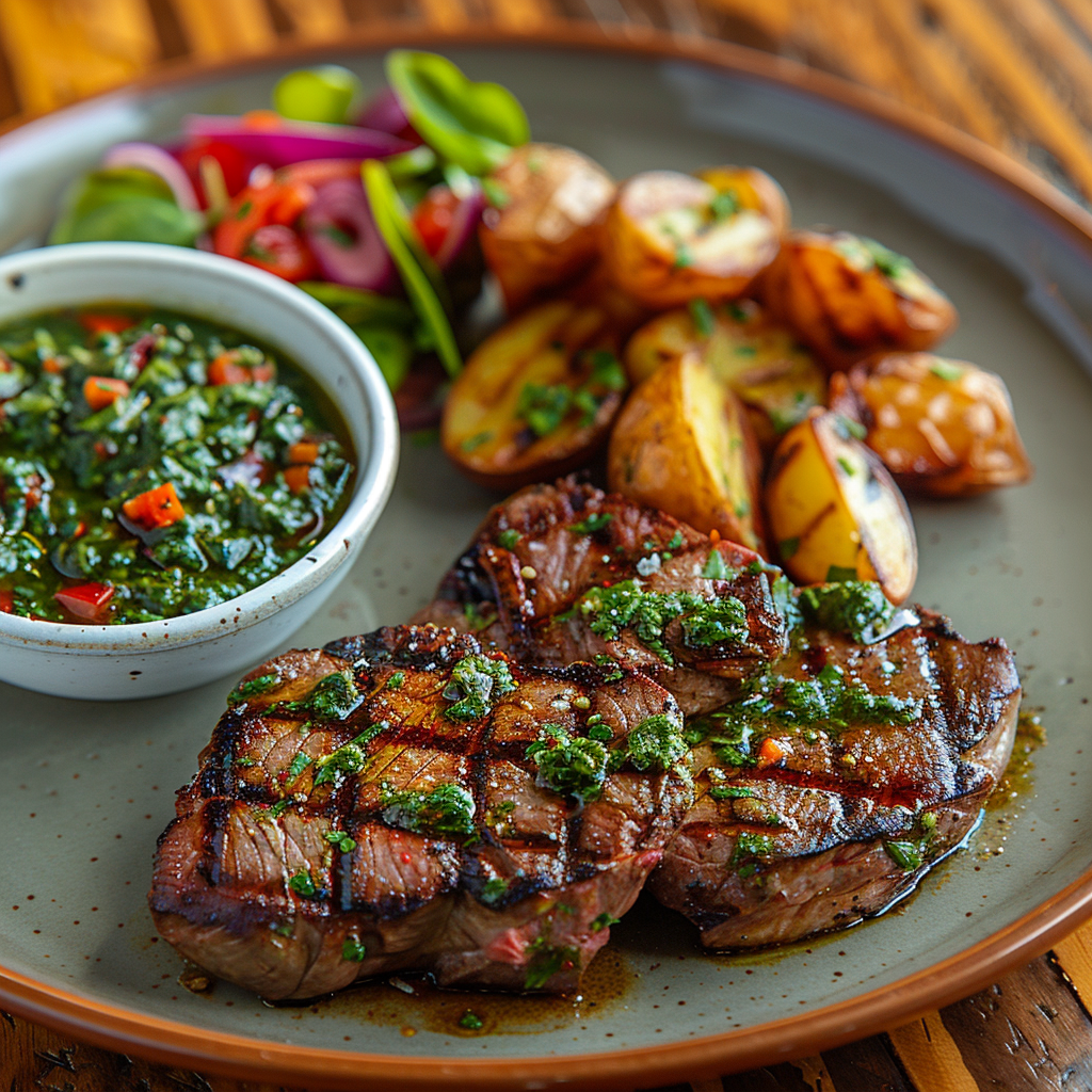 Chimichurri-saus voor gegrild vlees