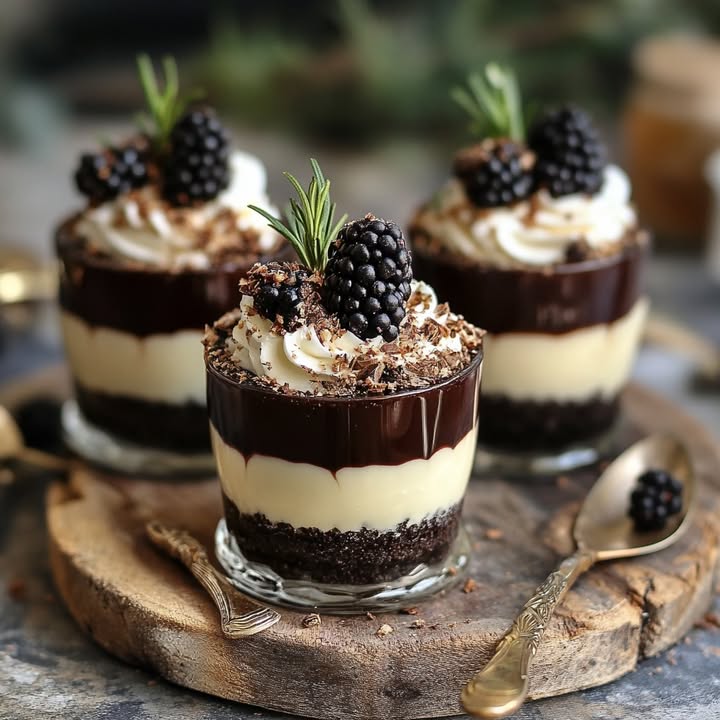 Chocolade Vanille Mûres