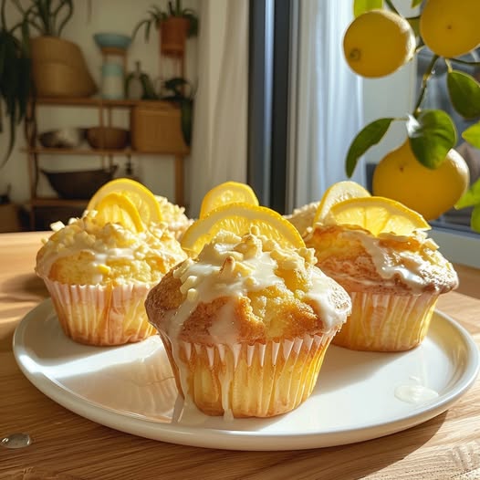 Citroen Muffins Glazuur