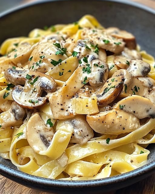 Crèmeuze Kip Tagliatelle