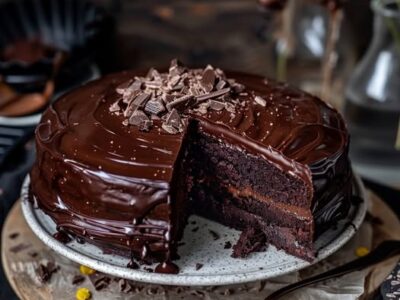Decadent Chocoladecake Miroir: De Meest Verleidelijke Traktatie