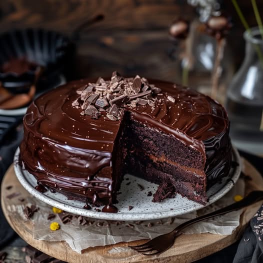 Decadent Chocoladecake Miroir