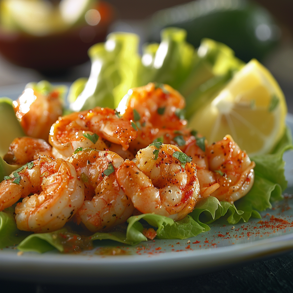 Garnalencocktail met avocado en limoendressing