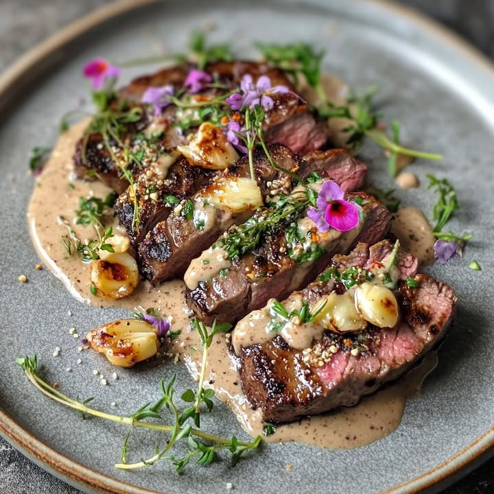 Gegrild Biefstuk Met Ail